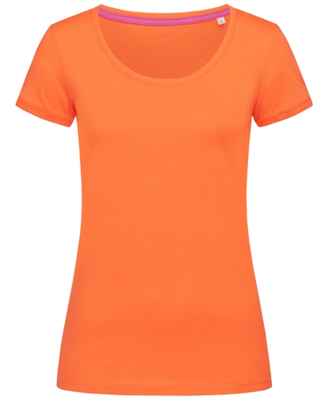 Majica, KR, Stedman Crew Neck Women Megan, 145gr, pumpkin, L