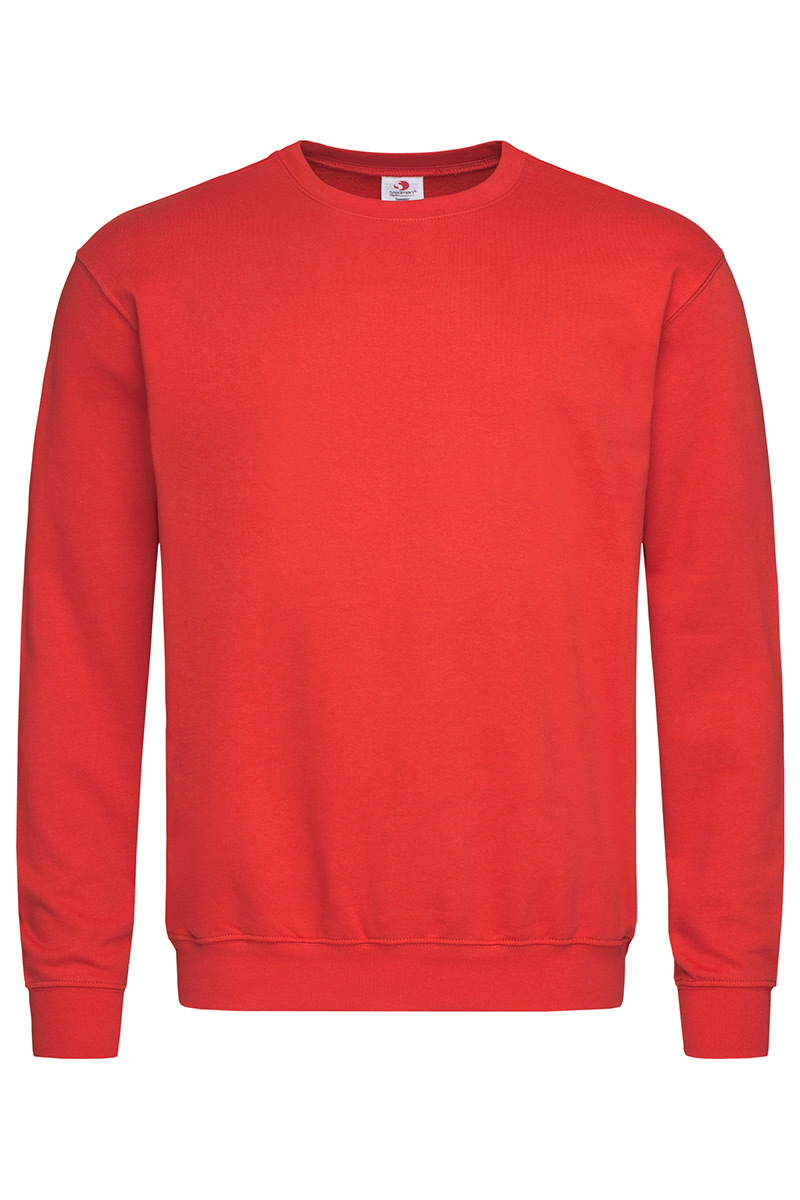 Pulover, DR, Stedman Sweatshirt, 280gr, scarlet red, 3XL