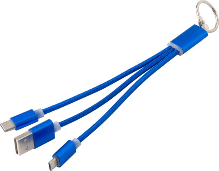 USB kabel, 3u1, privjesak