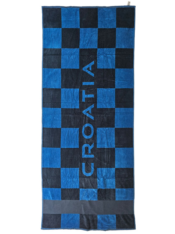 Ručnik za plažu, Croatia, 500 gr, frotir-velur, 70x160 cm